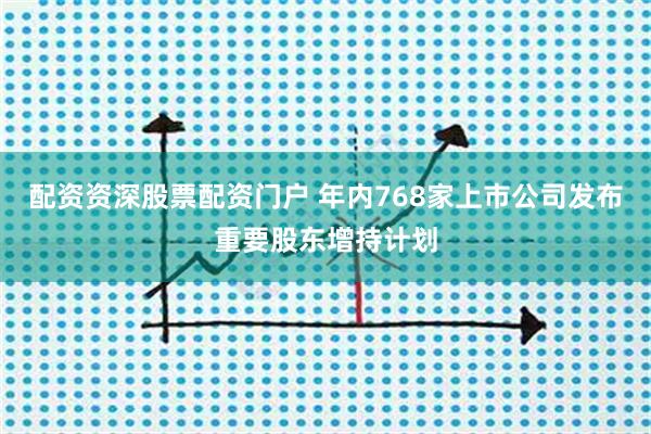 配资资深股票配资门户 年内768家上市公司发布重要股东增持计划